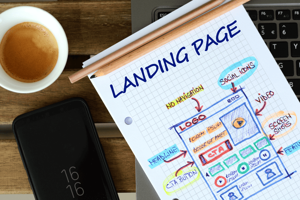 Uma Landing Page bem estruturada é a chave para obter resultados efetivos na captação de leads.